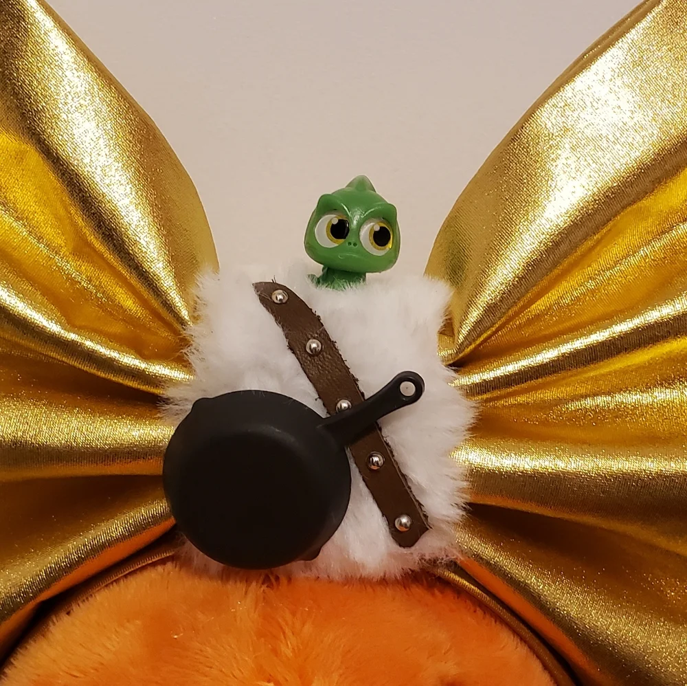 ⭐Large Custom Bow 🌟 Maximus & Pascal Bow on Hairband 🌟